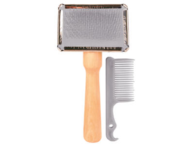 Karte m.træskaft 13x6 cm