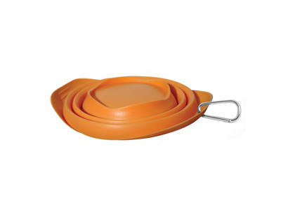 Kurgo fold-ud skål orange