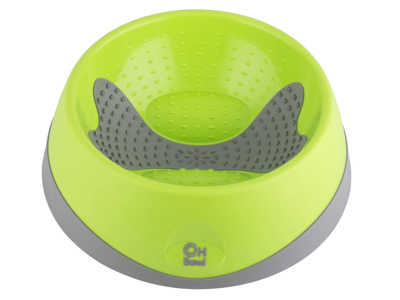 LICKIMAT OH BOWL GRØN STOR Ø27X9CM