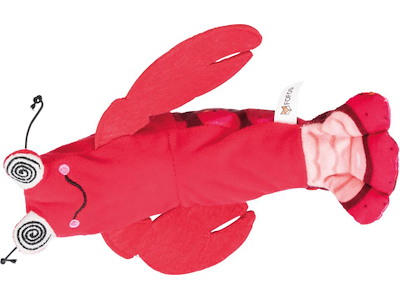 Wriggle Shrimp kattelegetøj med catnip – 23 cm