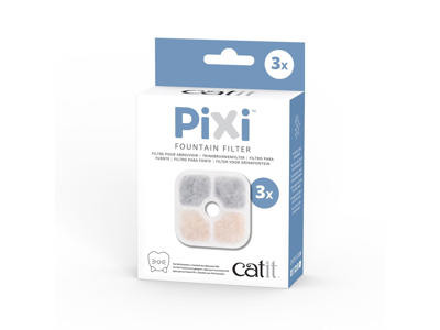 Catit Pixi Filter t/drikkefontæne 3pk.