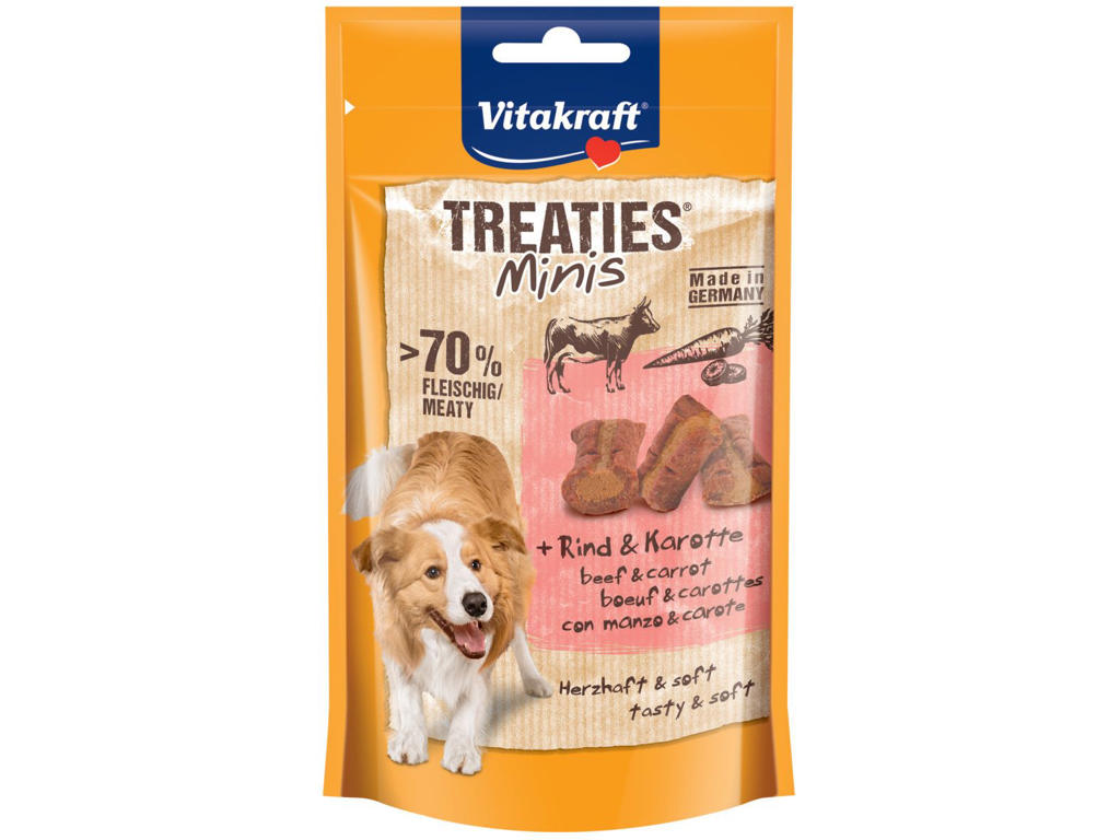 Treaties Minis Okse & Gulerod 48g