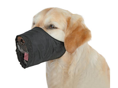 Mundkurv nylon, str. 0 sort