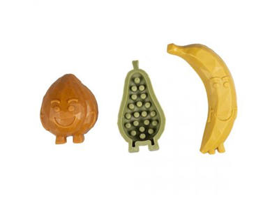 GardenBites fruity friends 12,5 cm. 3 stk. MIX