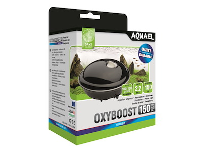 Aquael Oxyboostapr-150 Plus Luftpumpe – Høj Ydelse Til Mellem Akvarier