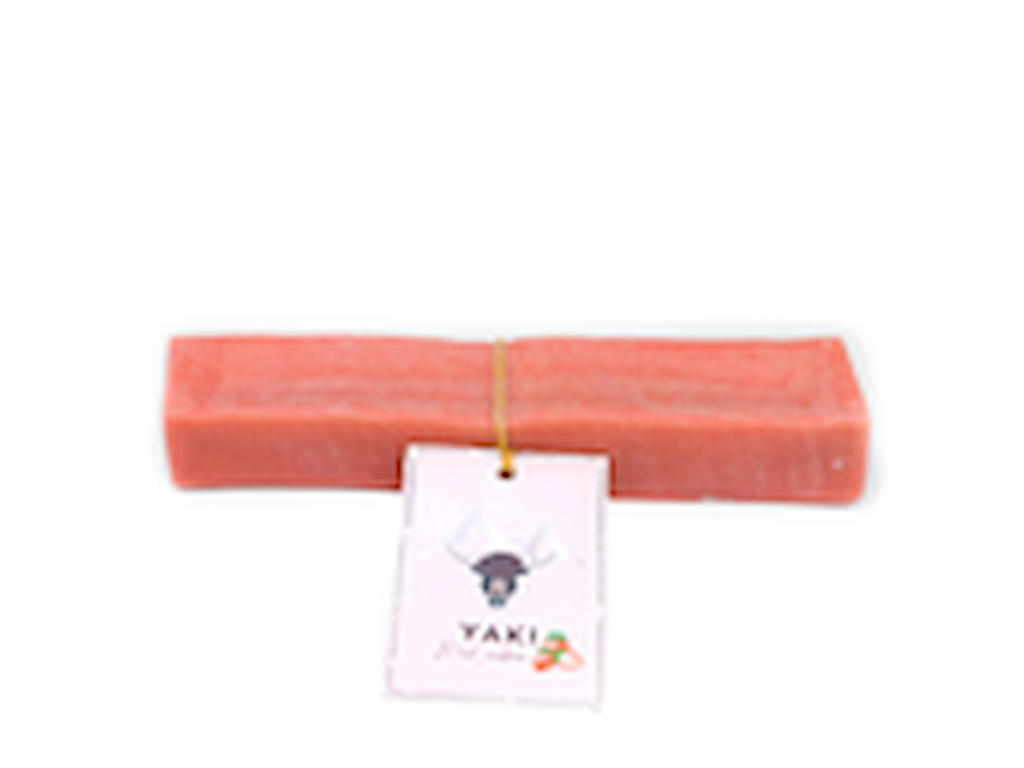 Yaki Jordbær GIGANT 230-260 g – Proteinrig Vegetarisk Tyggepind til Hunde