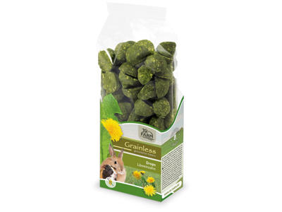 JR Grainless Drops Mælkebøtte 140g