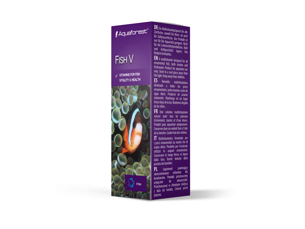 Aquaforest Fish V 50 ml – Multivitamin til akvariefisk
