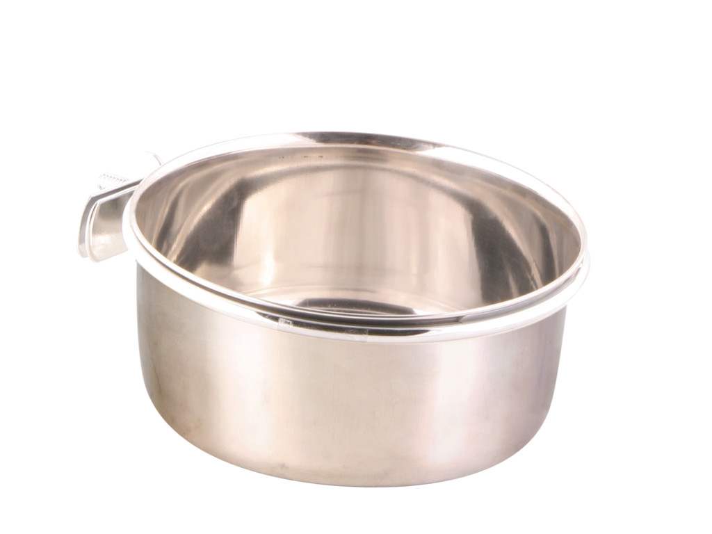 Stålskål med skruebeslag ø12cm