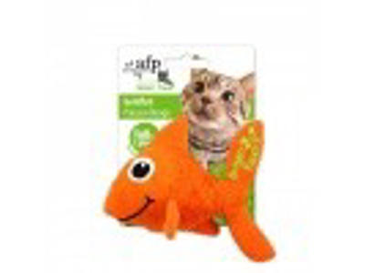 Guldfisk m.Catnip 12 cm Green Rush