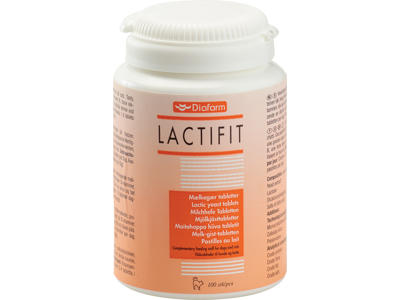 DIAFARM MILD MÆLKEGÆRTABLET 100 TABL