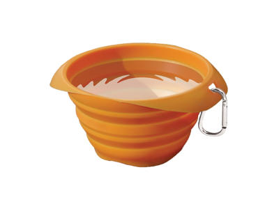 Kurgo fold-ud skål orange