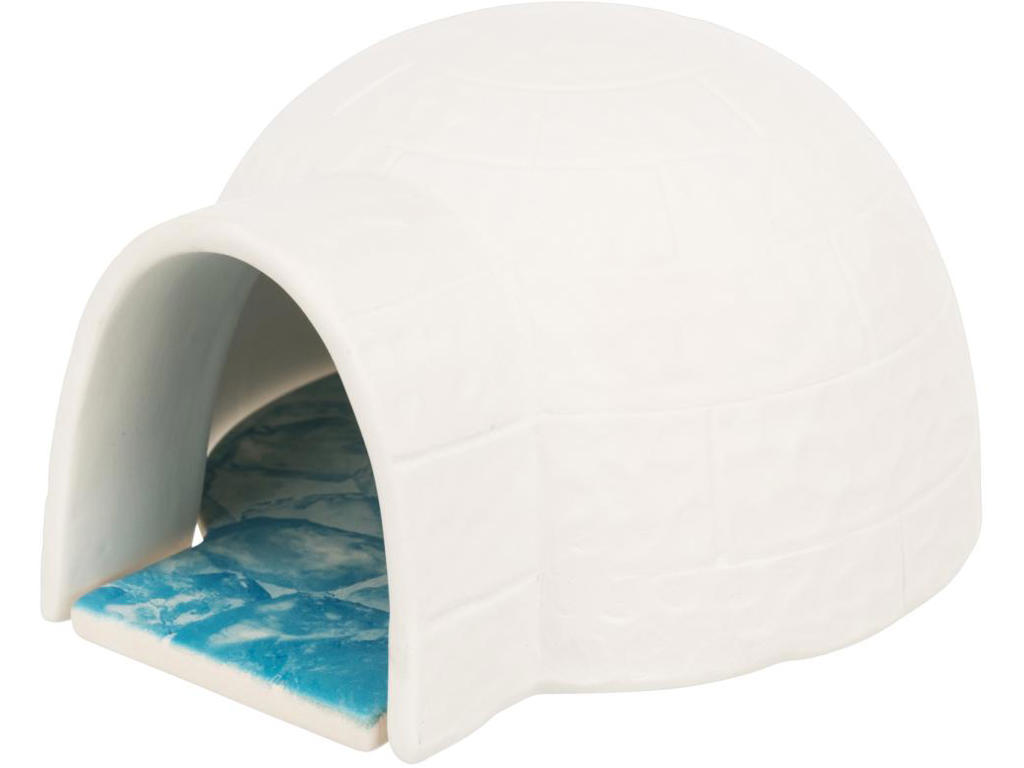 Iglo m. køleunderlag, mus/hamster, keramik