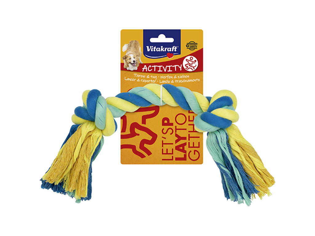 Tyggetorv 37cm Bomuld/Farvet