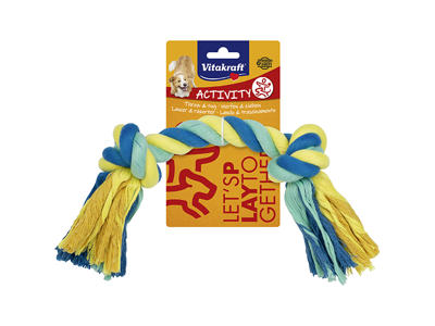 Tyggetorv 37cm Bomuld/Farvet