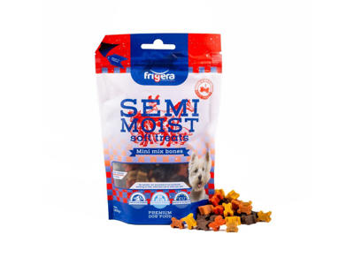 Semi-Moist Soft Mini Mix Bones 165 g