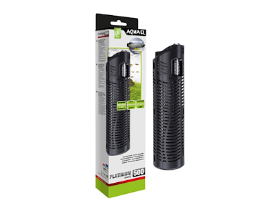 Aquael Platinum Glass Akvarievarmer 500W – Til Akvarier 300-600L