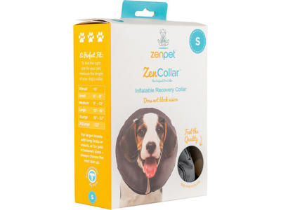 Zencollar oppustelig nakkekrave hund S ca 15-22,5CM