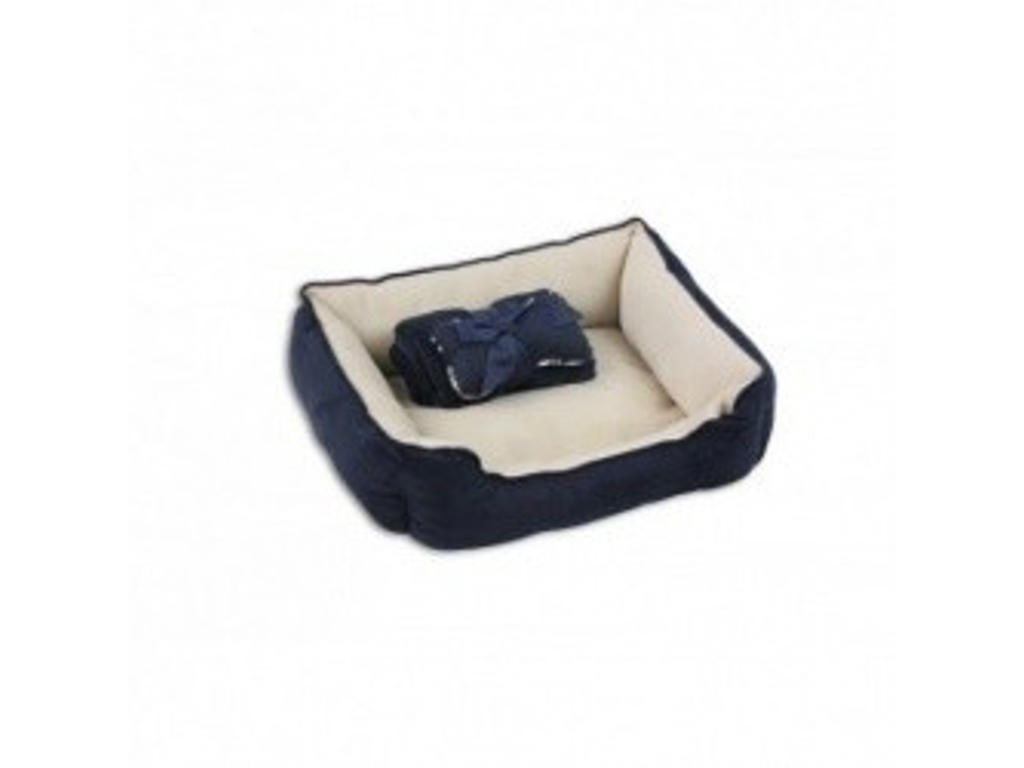 Seng med tæppe og ben