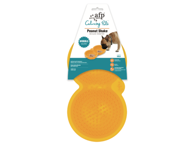 Calming Pals Peanut Shake – Slikkemåtte i silikone (23 x 12 x 5 cm)