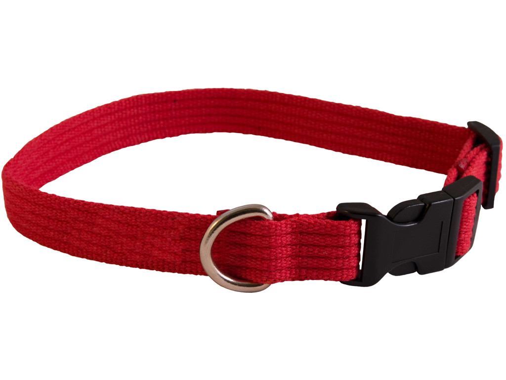 KW GO HALS M/SNAP RØD       2.5X45-65 CM