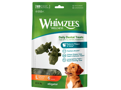 Whimzees Alligator L 6 stk