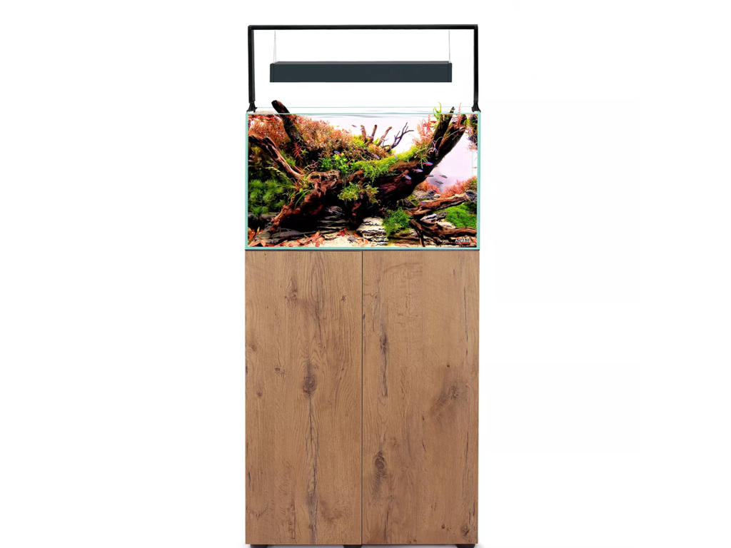 Aqua-el ultra scape 60l forest sæt m. kabinet