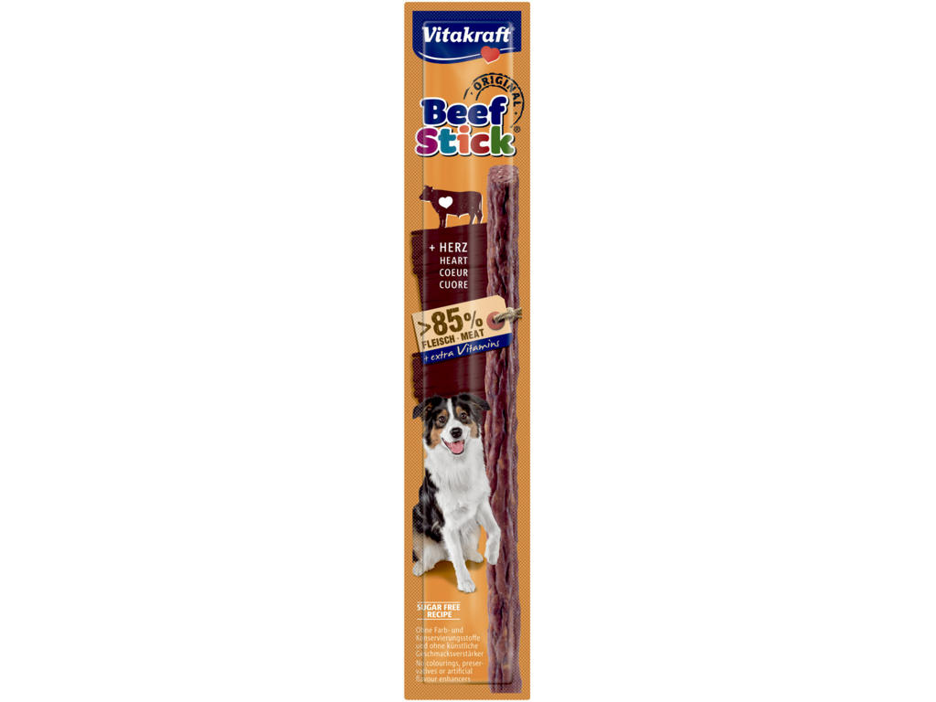 VITAKRAFT Beef-Stick Hjerte 12G
