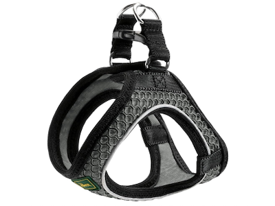 Hunter Hilo Comfort Hundesele Antracit M/L – Åndbar Hundesele med 3D-Mesh og Refleks