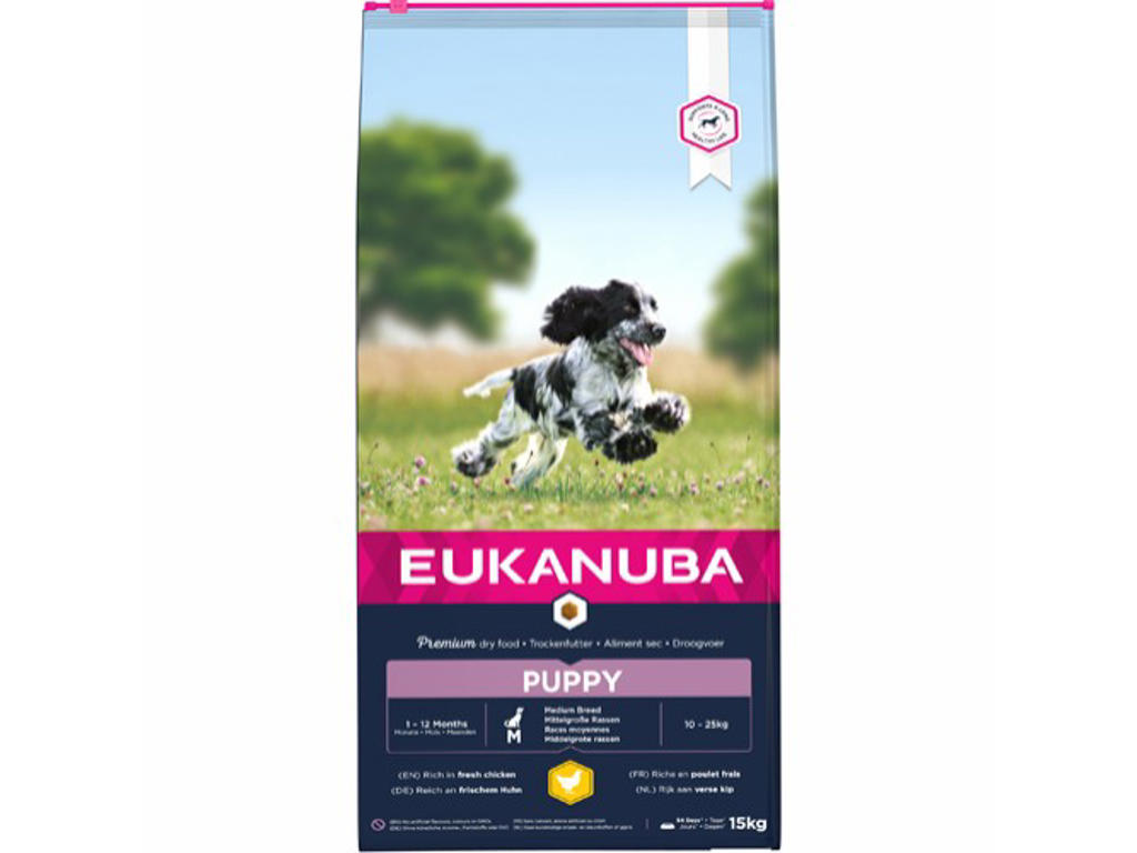 Eukanuba Puppy Medium Breed 15 kg