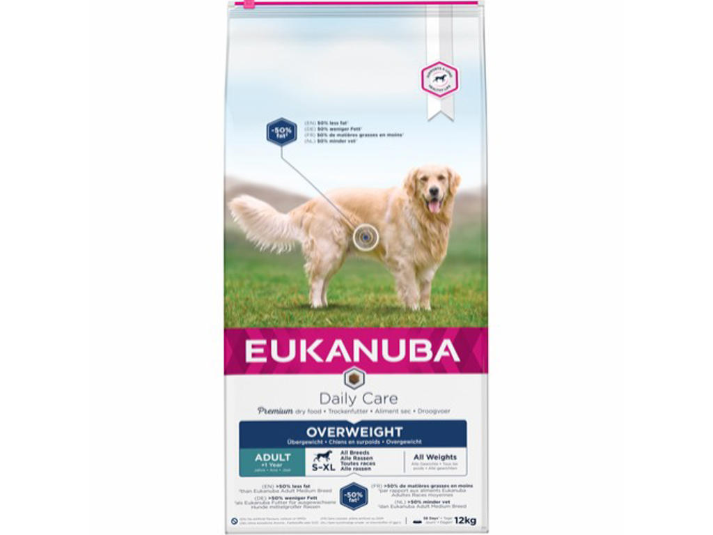 Eukanuba dailycare overweight, sterilized 12kg