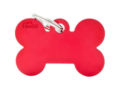 MY FAMILY RED BIG BONE 3 X 1,4 CM