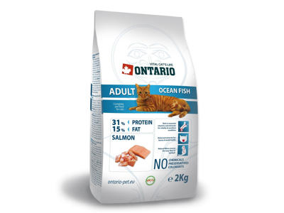 ONTARIO ADULT CAT OCEAN FISH 0,4KG