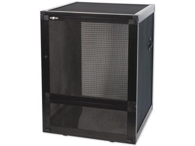 45x45x60cm Deluxe foldbart net terrarium - åben netdør