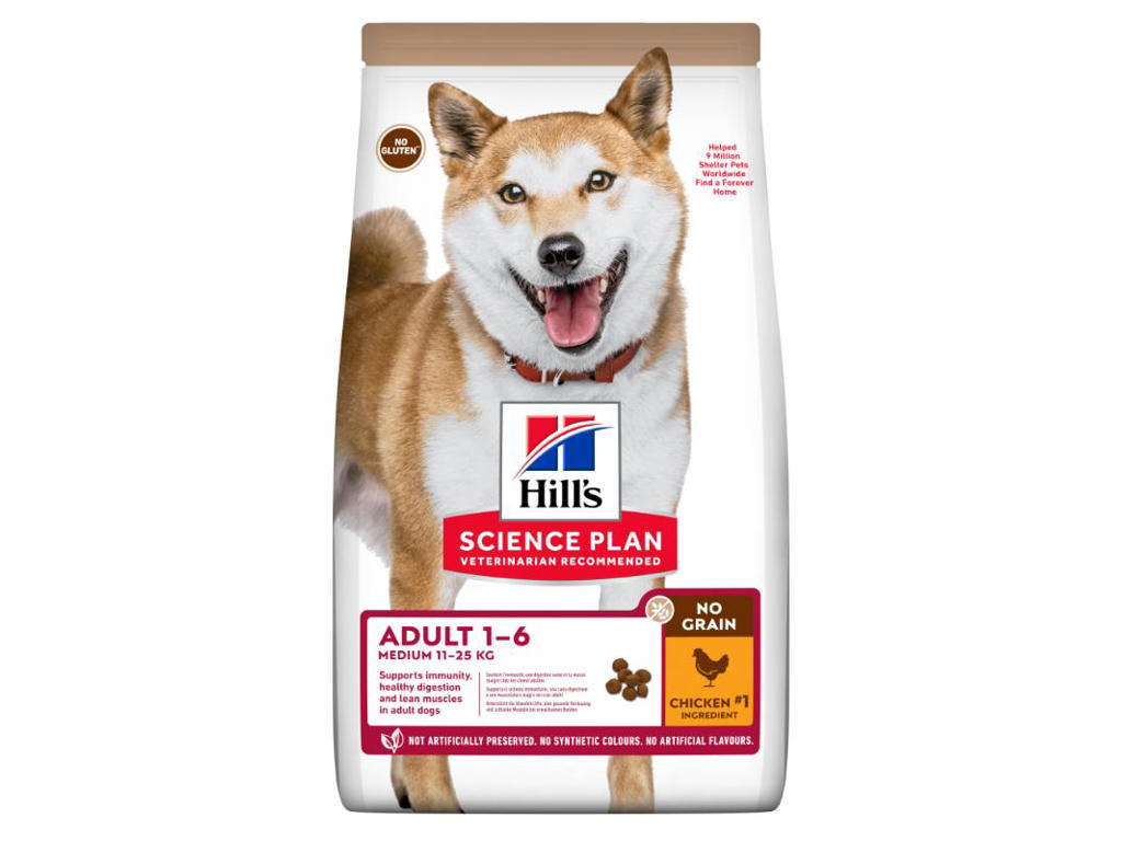 SP Canine Adult Medium NoGrain Chicken 12kg
