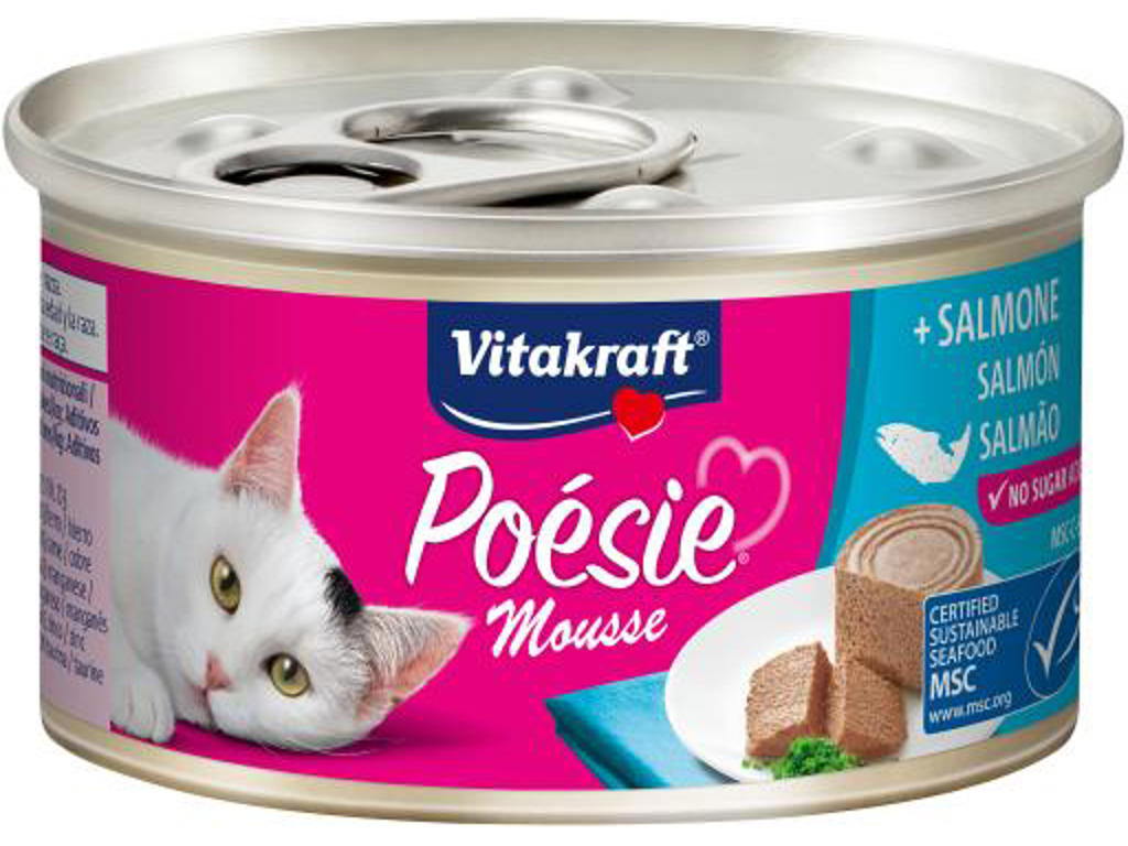Poésie dåse m/ laksemousse 85g