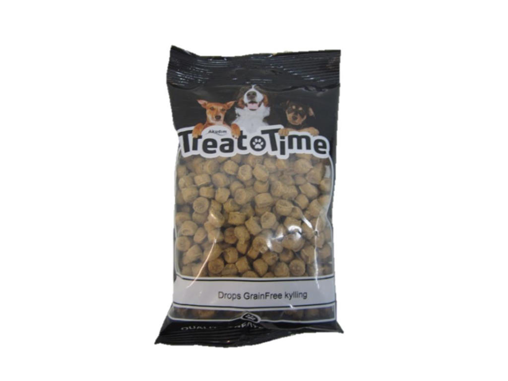 TREAT TIME DROPS M/KYLLING 200G