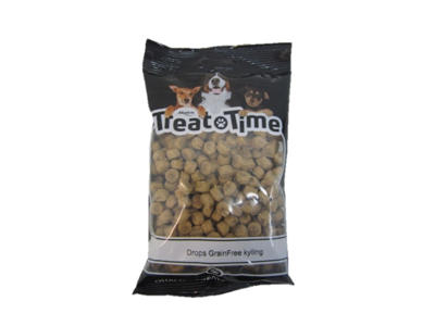 TREAT TIME DROPS M/KYLLING 200G
