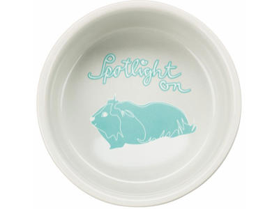 Skål, comic marsvin, keramik, 250 ml/ø 11 cm