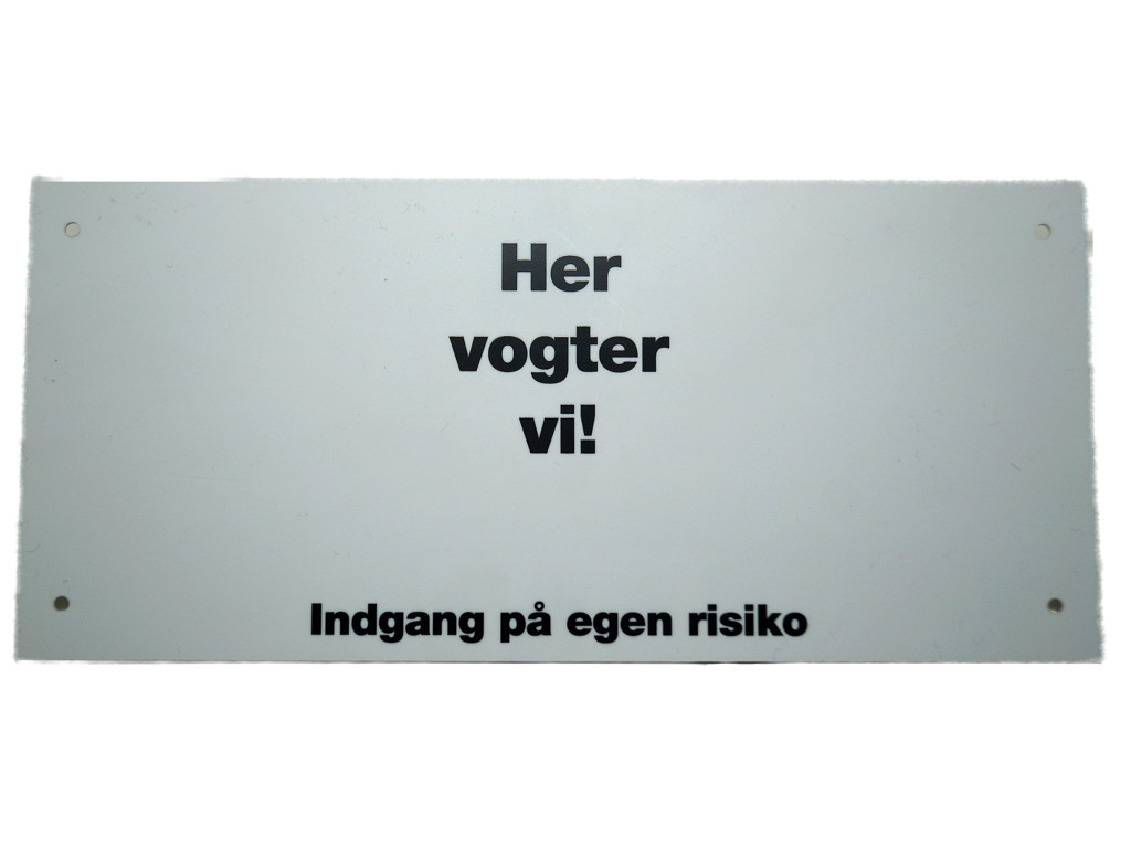 HER VOGTER VI LILLE SKILT