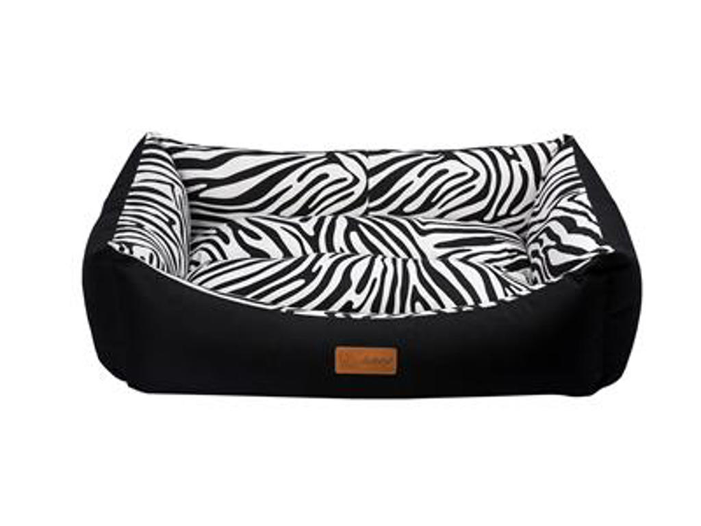 Dubex Tarte Hundeseng Zebra 62 x 44 x 22 cm – Blød Hundeseng