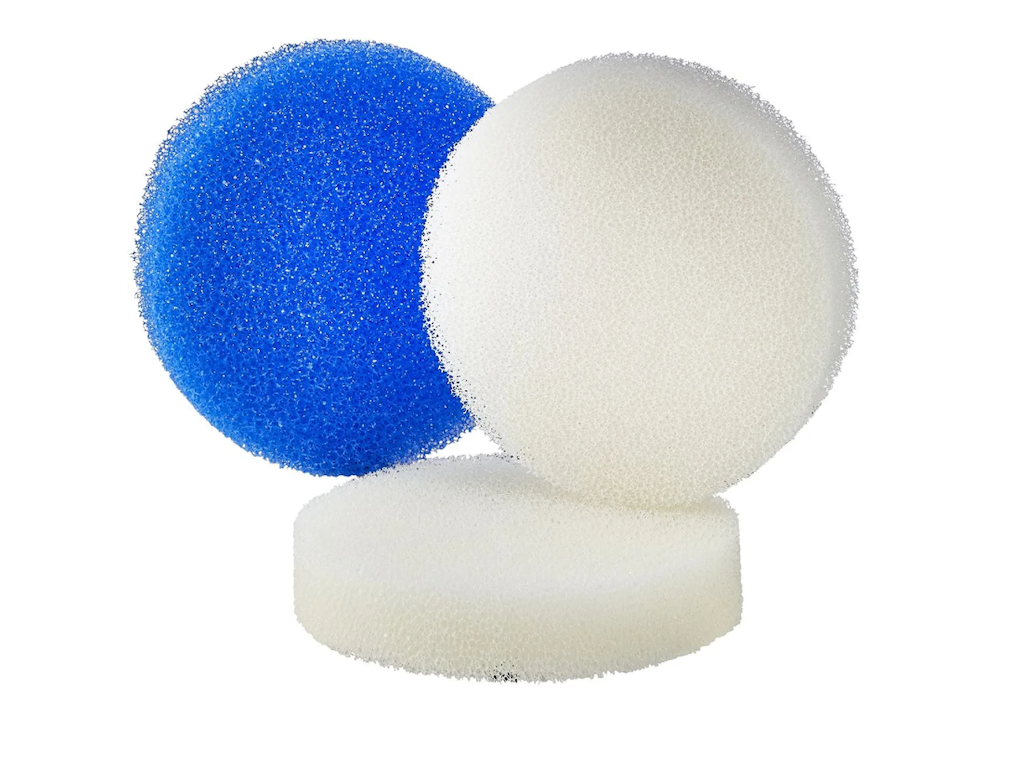 Sicce Udskiftningssvampe til Space EKO+ 100 / 200 / 300 – Hvide Mikrofiltresvampe til Eksterne Filtre