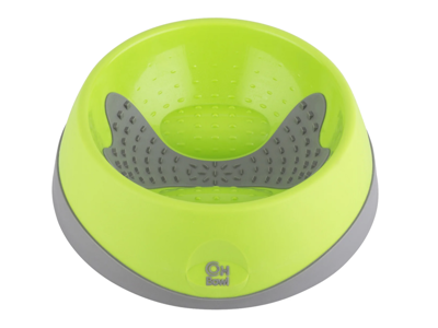 LICKIMAT OH BOWL GRØN MEDIUM Ø22X7CM