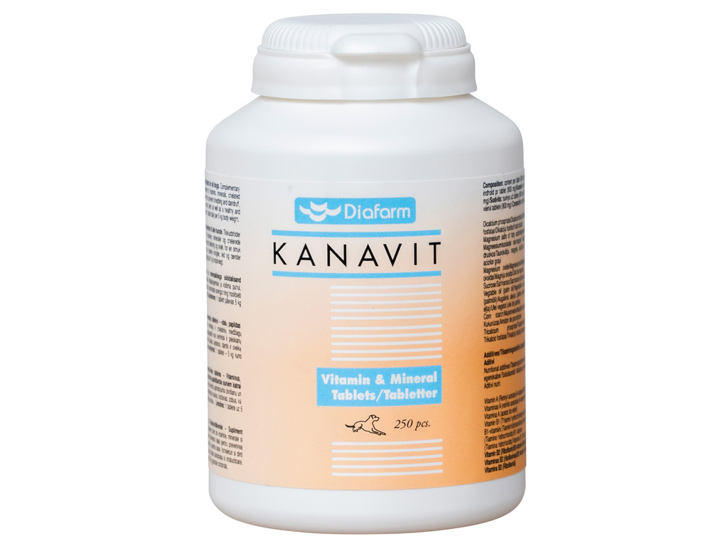 DIAFARM KANAVIT TABLETTER 250 TABL
