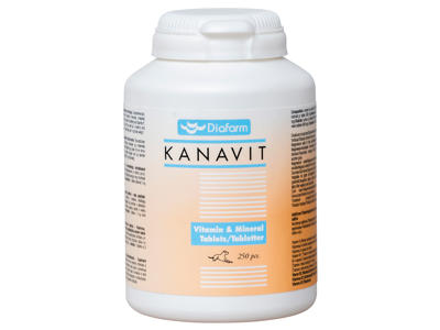 DIAFARM KANAVIT TABLETTER 250 TABL