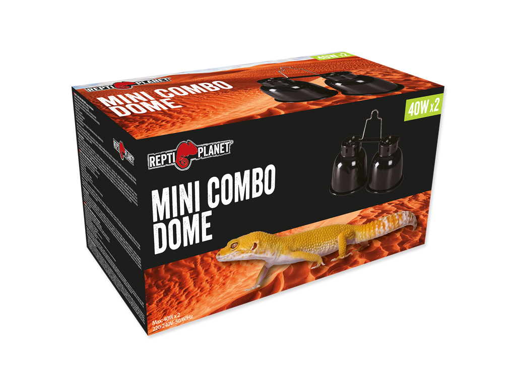 Dobbelt keramisk lampeholder mini 2x40W