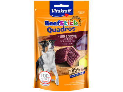 Beef-Stick Quadros Lever & Kartoffel 70g