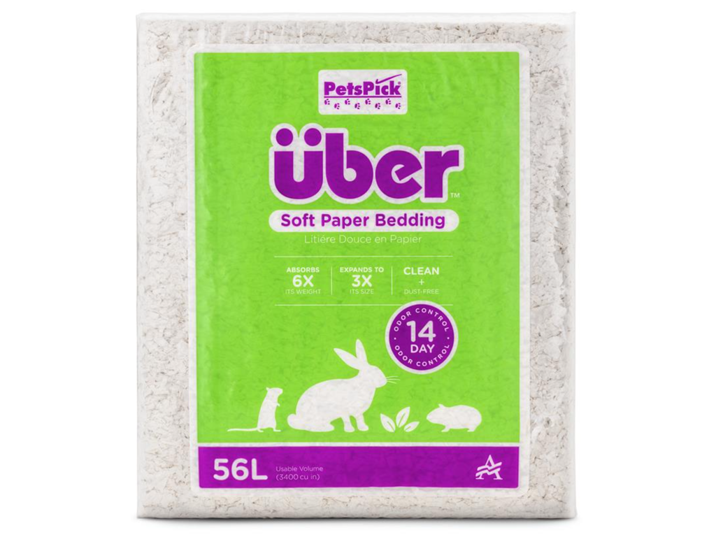 ÜBER Papirstrøelse 56 L Hvid