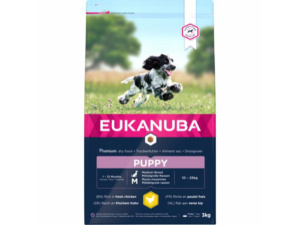 Eukanuba Puppy Medium Breed 3 kg
