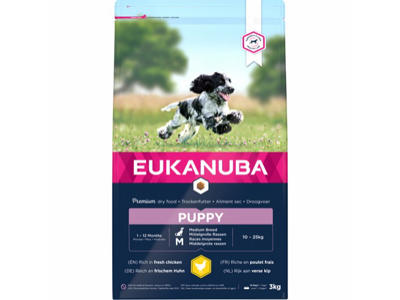 Eukanuba Puppy Medium Breed 3 kg